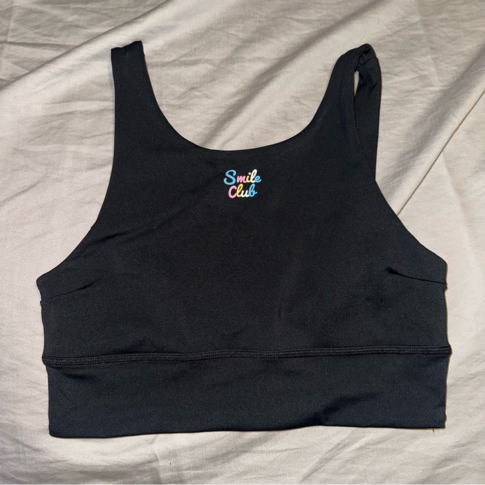 Moana Smile Club Black Sports Bra